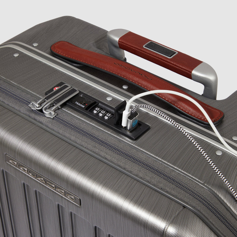 Pilotenkoffer mit Laptop- und iPad®Pro 13”-Fach