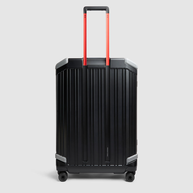 Trolley grande "Piquadro x Audi Revolut F1®" - Nero - foto 3