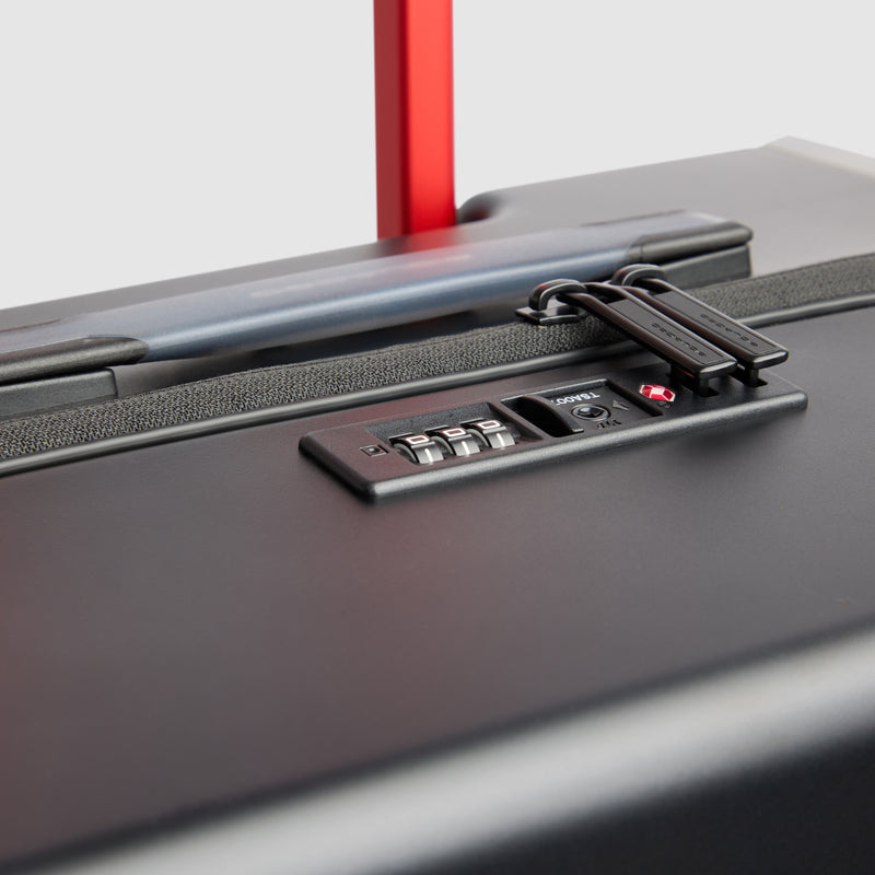 Trolley grande "Piquadro x Audi Revolut F1®" - Nero - foto 5