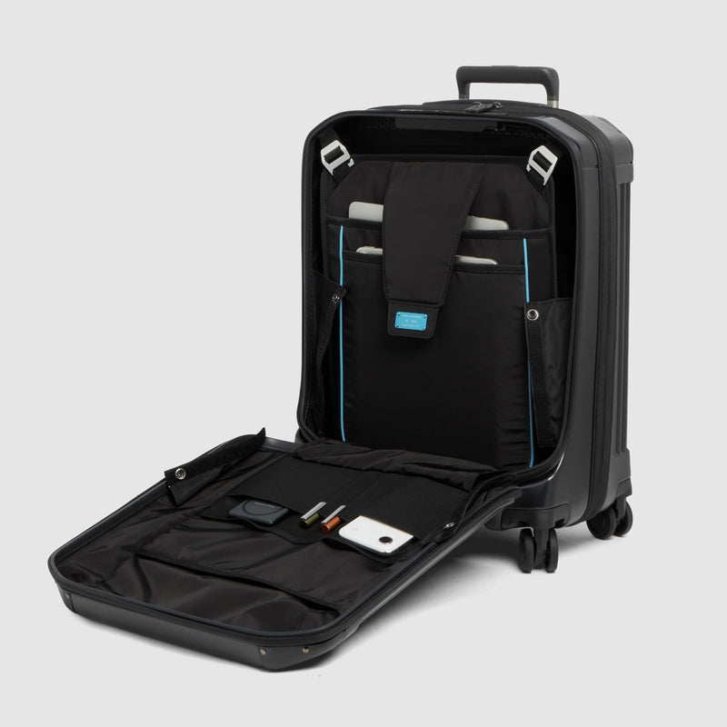 Valise cabine pour ordinateur avec deux ouvertures