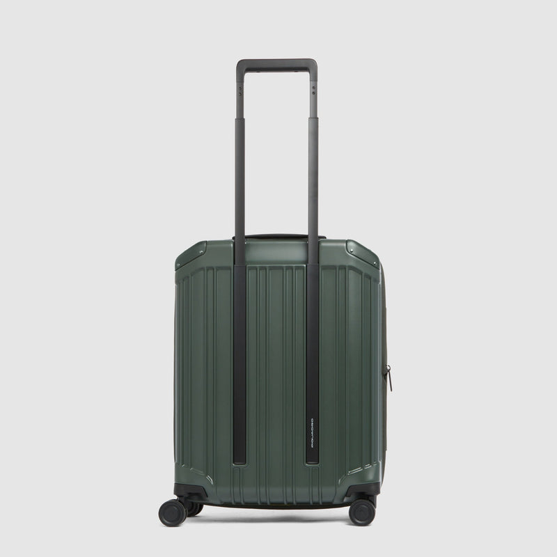 Expandable Hard Cabin Suitcase for 17.3" Laptop - Matt green - photo 3