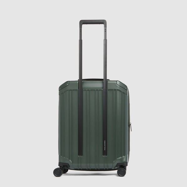 Expandable Hard Cabin Suitcase for 17.3" Laptop - Matt green - photo 3