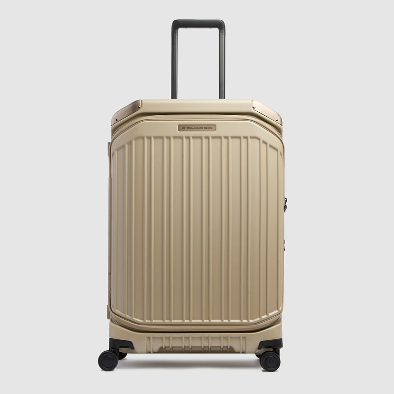 Expandable Hardside Spinner Suitcase with TSA Lock - Matt beige