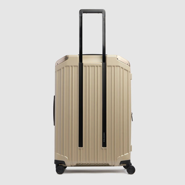 Expandable Hardside Spinner Suitcase with TSA Lock - Matt beige - photo 3