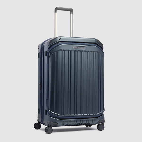 Expandable Hardside Spinner Suitcase with TSA Lock - Matt blue - photo 2