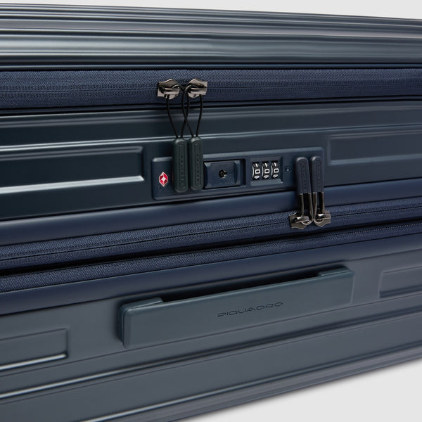 Expandable Hardside Spinner Suitcase with TSA Lock - Matt blue - photo 6
