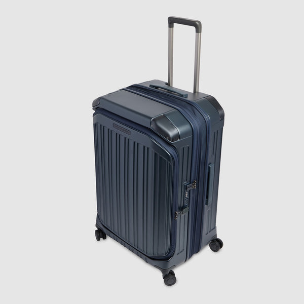 Expandable Hardside Spinner Suitcase with TSA Lock - Matt blue - photo 7