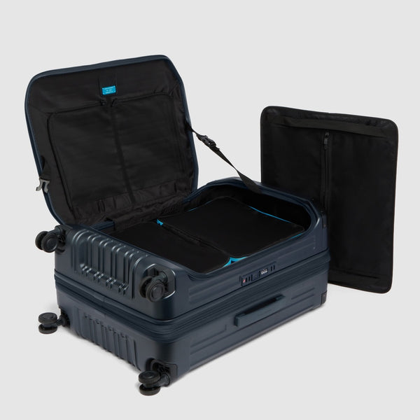 Expandable Hardside Spinner Suitcase with TSA Lock - Matt blue - photo 8