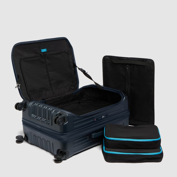 Expandable Hardside Spinner Suitcase with TSA Lock - Matt blue - photo 9