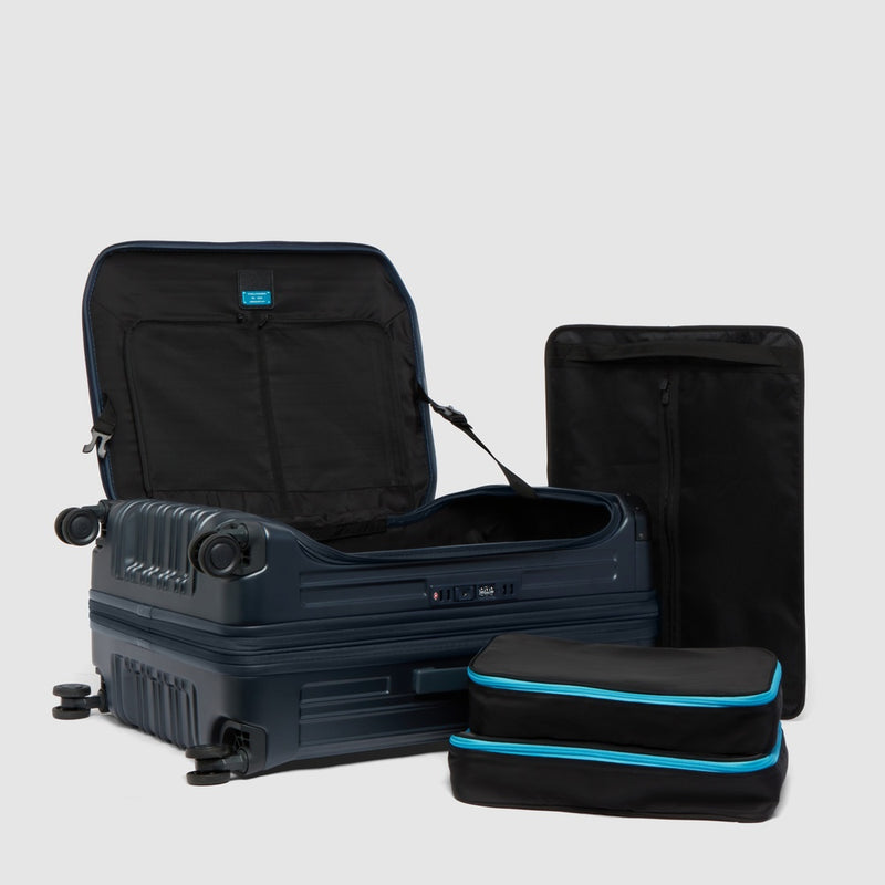 Expandable Hardside Spinner Suitcase with TSA Lock - Matt blue - photo 10