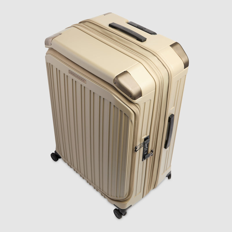 Large Expandable Hardshell Suitcase with Dual Access