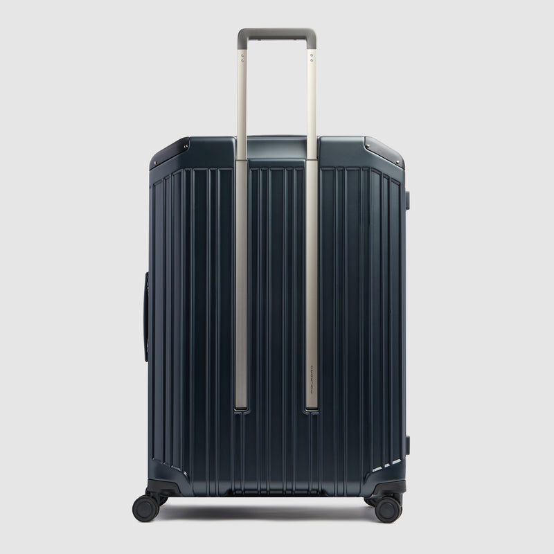 Grande valise à 4 roues extensible - Bleu mat - photo 3
