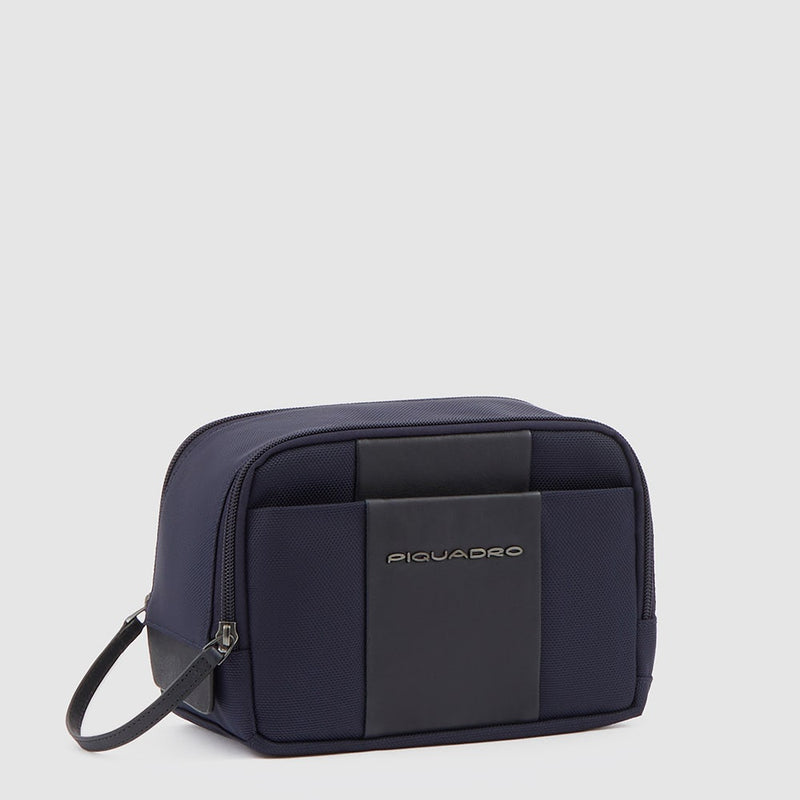 Beauty case uomo in tessuto riciclato  - vista alternativa