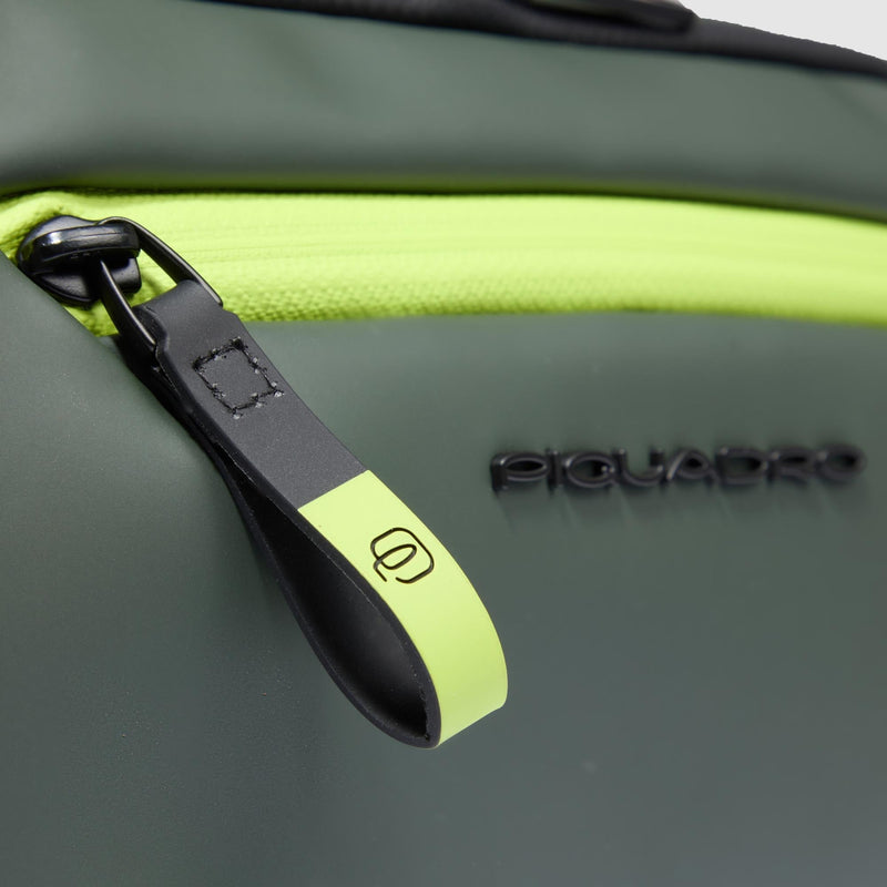 Water-Resistant Toiletry Bag with Trolley Strap - Green - photo 3