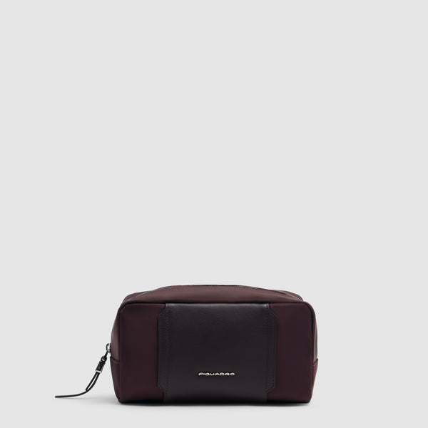 Beauty case piccolo in tessuto riciclato - 1