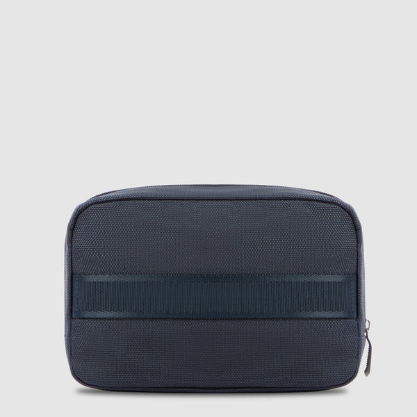 Water-Resistant Toiletry Bag with Padded Phone Pocket - Blue - photo 3