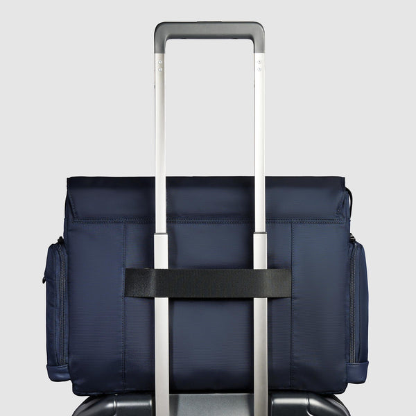 15.6" Laptop Messenger Bag with RFID Protection - Blue - photo 3