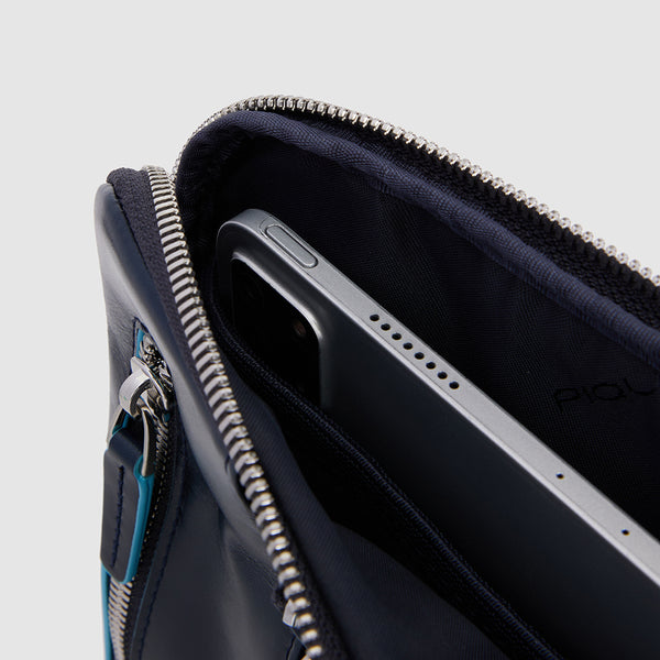 Leather Crossbody Bag for 11-inch iPad® - Black - photo 6