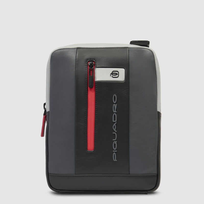 Men's Leather Crossbody Bag with iPad® Compartment