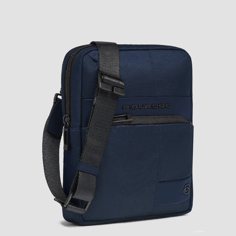 Men's Crossbody Bag for iPad® 11" with RFID Protection - Blue - photo 2