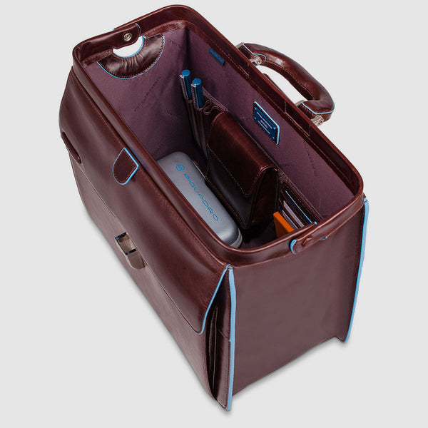 Leather Doctor's Bag with iPad® Compartment - 2