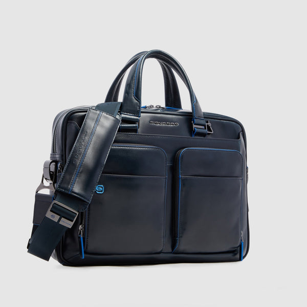 Leather Briefcase for 14" Laptop & iPad® Pro 13" - 2