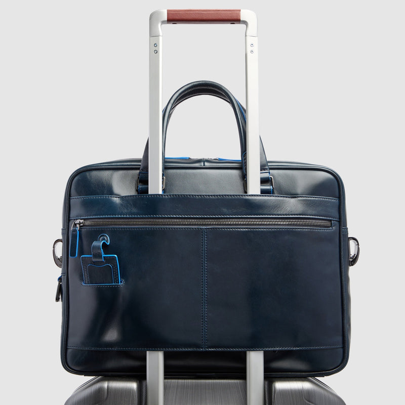 Leather Briefcase for 14" Laptop & iPad® Pro 13"