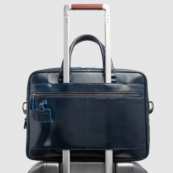 Leather Briefcase for 14" Laptop & iPad® Pro 13" - 3
