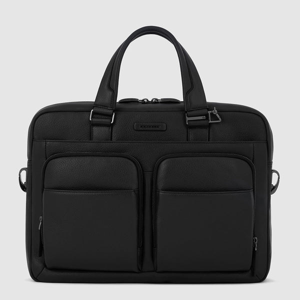 Leather Laptop Bag 14" with iPad® Pro 13" Sleeve - 1