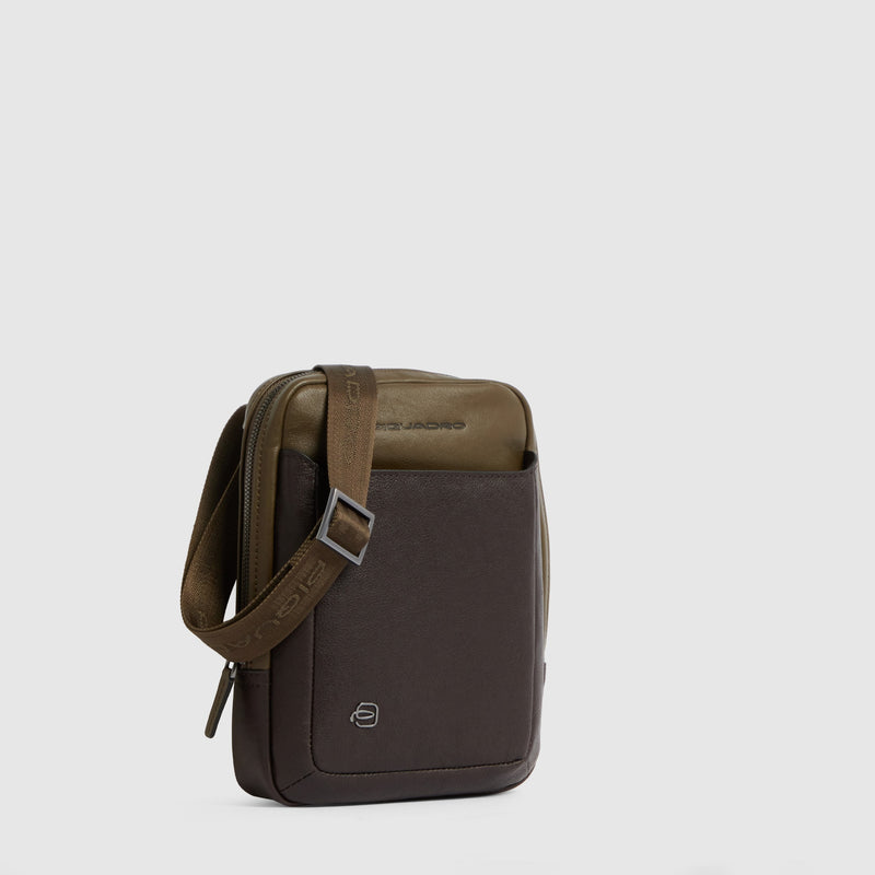 Men's Leather Crossbody Bag for iPad® mini
