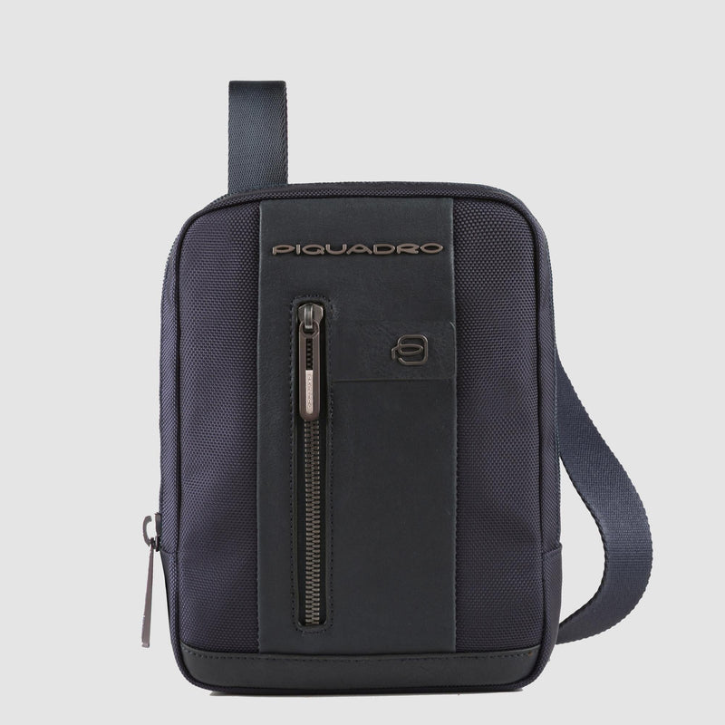 Men's Crossbody Bag in Recycled Nylon for iPad® mini