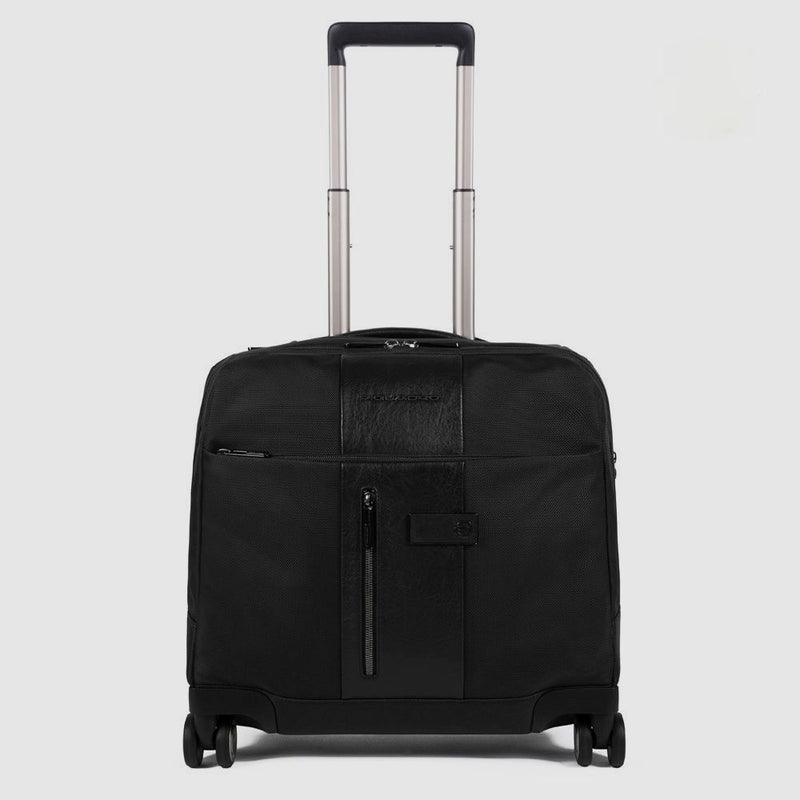 Cartella porta pc con ruote 15,6"  - nero