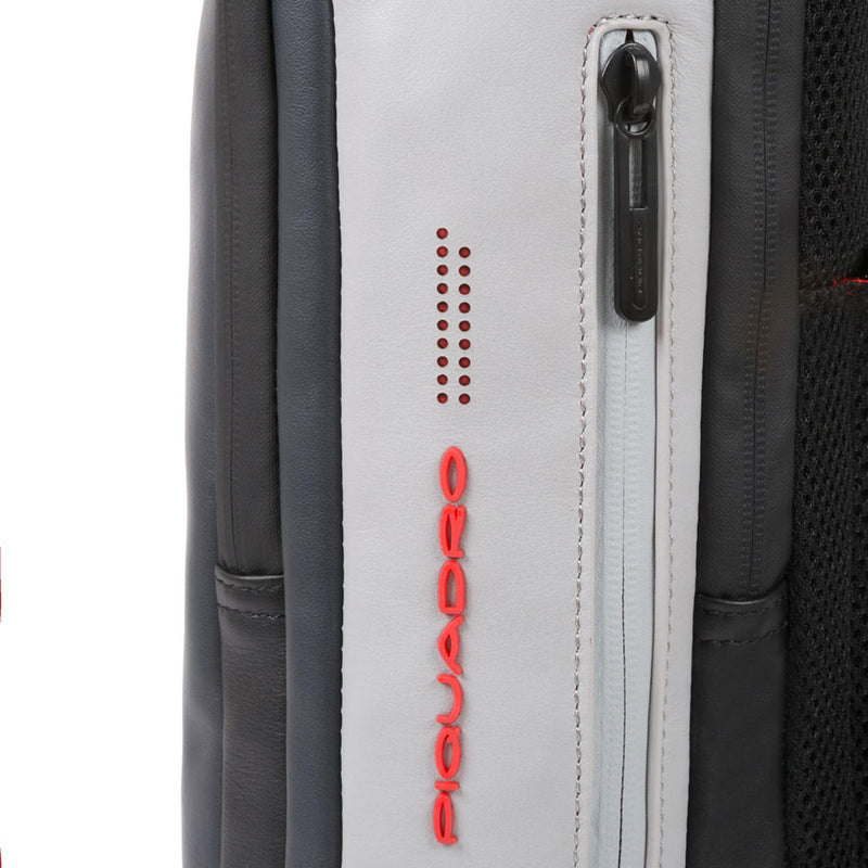 Leather 15.6" Laptop Backpack with RFID Protection