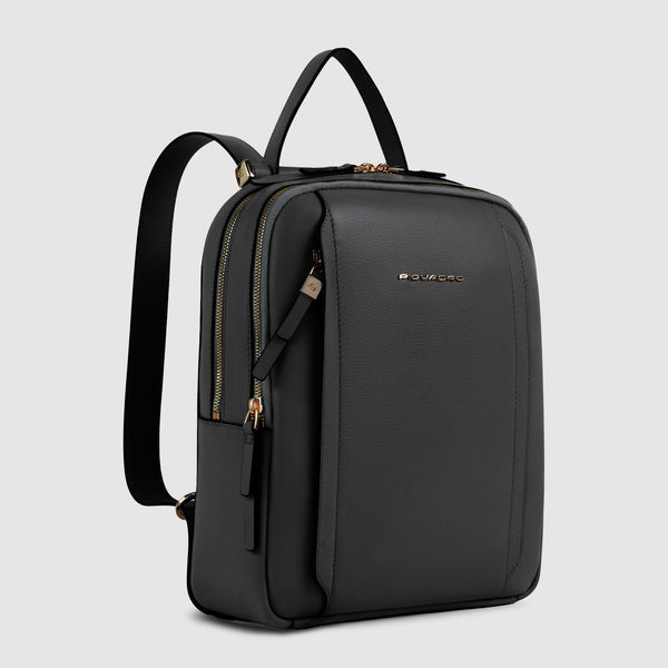 Women's RFID Leather Backpack for iPad® 11" - Black - photo 2