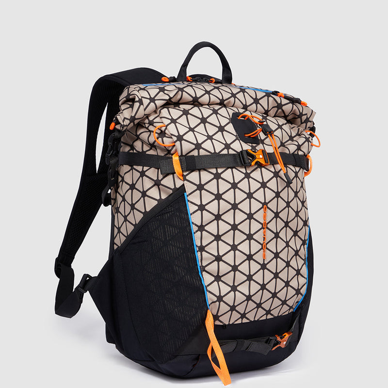Zaino snowboard chiusura roll top - vista alternativa