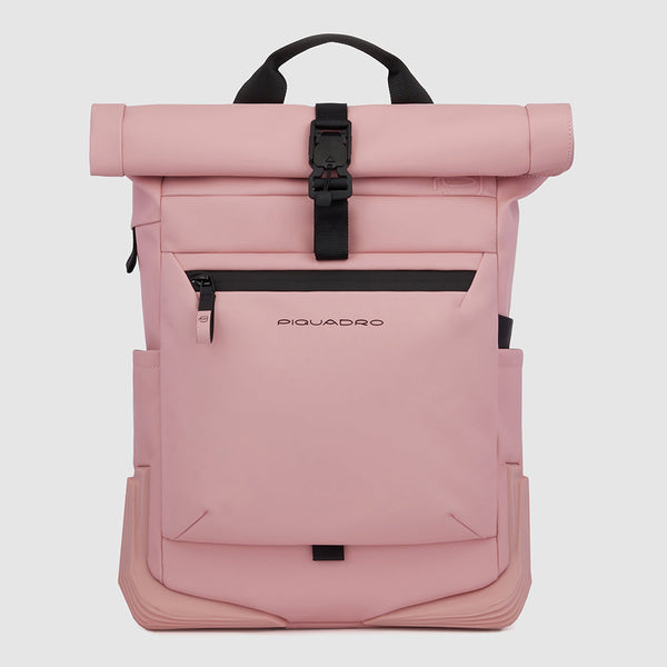 Rain-Ready Roll Top Laptop Backpack 15.6" - 1