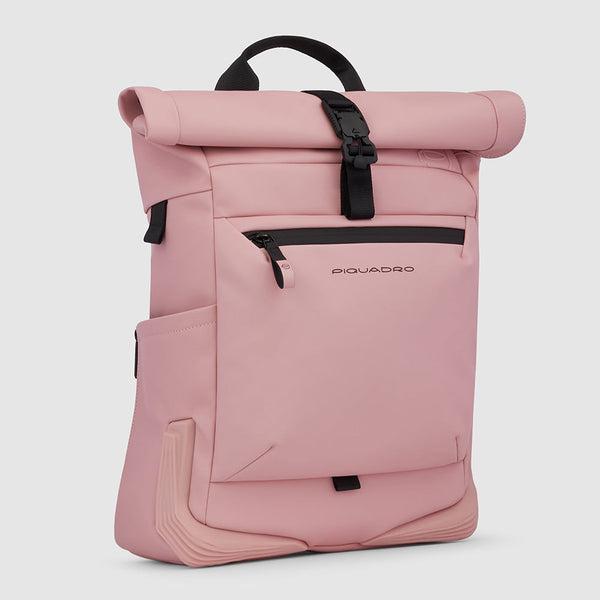 Rain-Ready Roll Top Laptop Backpack 15.6" - 2