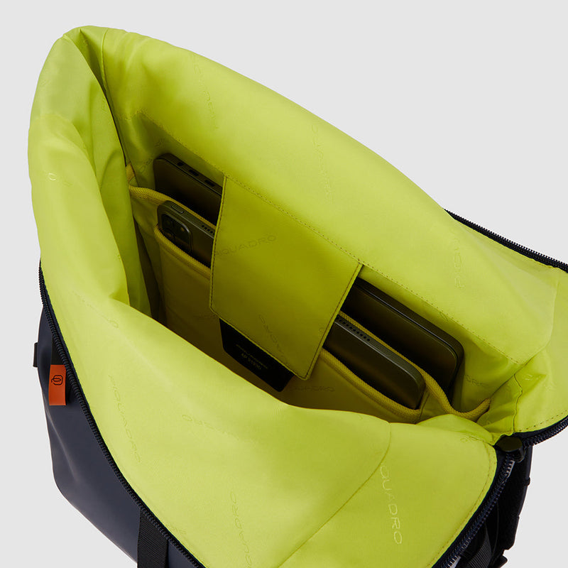 Rain-Ready Roll Top Laptop Backpack 15.6"