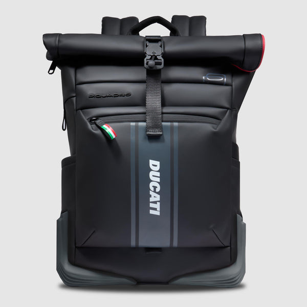 Black backback - front