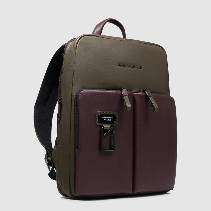 Zaino uomo sottile porta pc 14", espandibile - vista alternativa