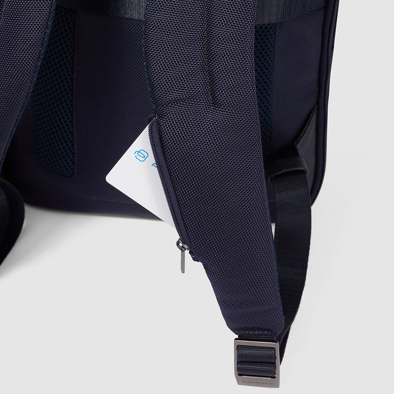 Expandable Laptop Backpack 15.6" in Recycled Nylon