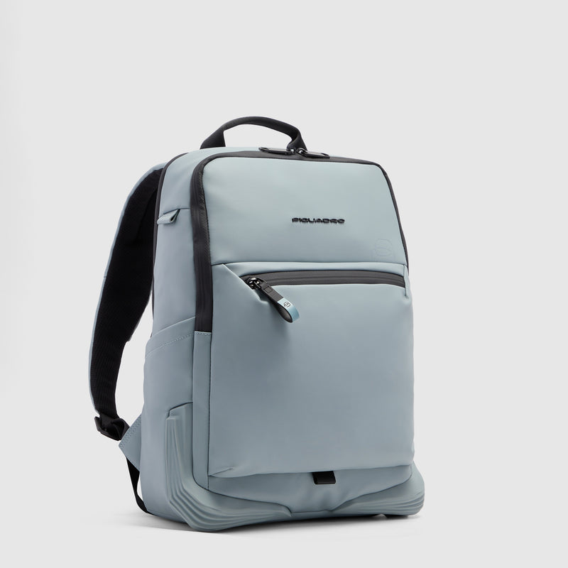 Water-Resistant 14" Laptop Backpack - Light blue - photo 2