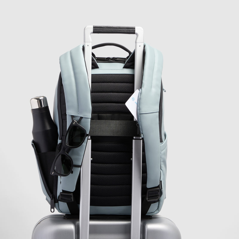 Water-Resistant 14" Laptop Backpack - Light blue - photo 3