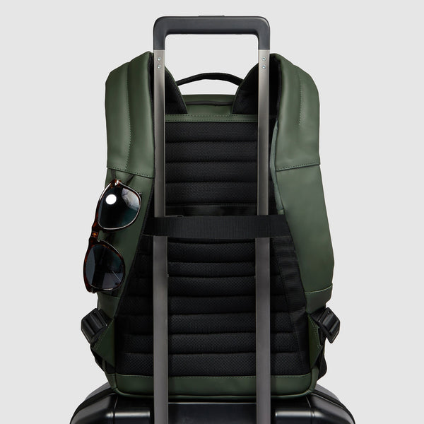 Water-Resistant 14" Laptop Backpack - Green - photo 4