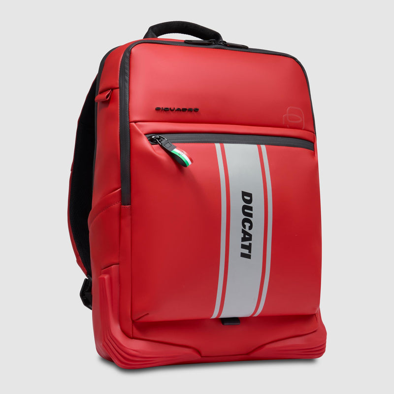 15.6-inch Laptop Backpack with RFID Protection Piquadro x Ducati - Red - photo 2