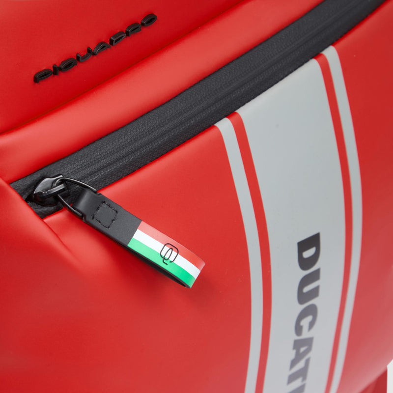15.6-inch Laptop Backpack with RFID Protection Piquadro x Ducati - Red - photo 6