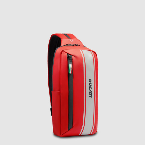 Water-Resistant Sling Bag for iPad® mini Piquadro x Ducati - 2