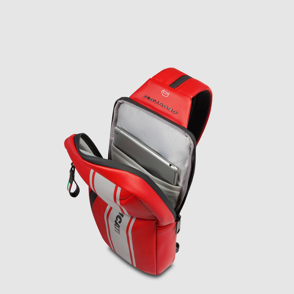Water-Resistant Sling Bag for iPad® mini Piquadro x Ducati - 4