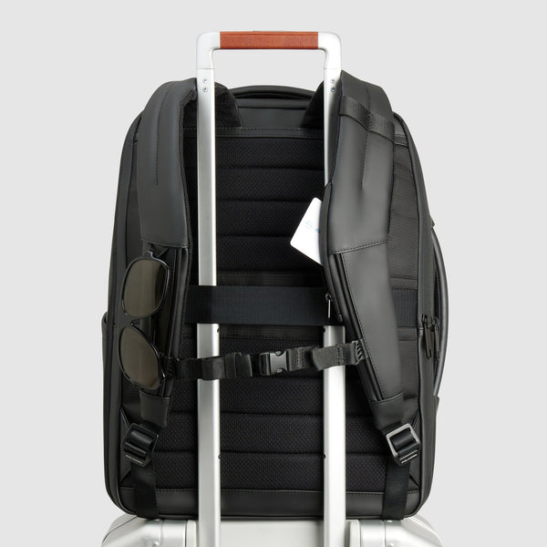 Water-Resistant 15.6" Laptop Travel Backpack - Black - photo 3