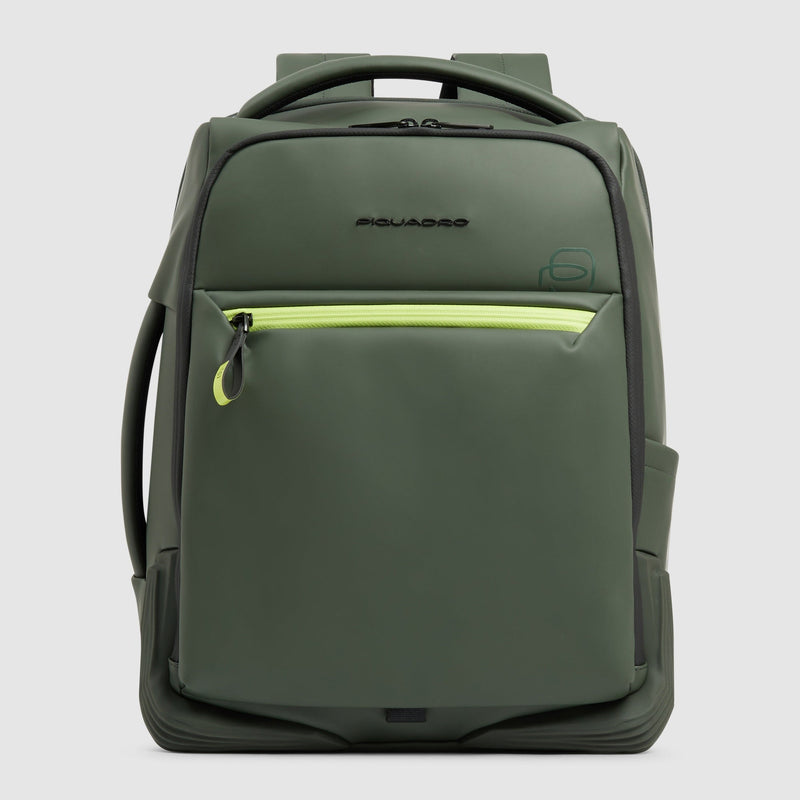 Zaino da viaggio resistente all' acqua porta pc - verde
